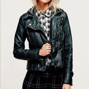 Free People Vegan Leather Jacket